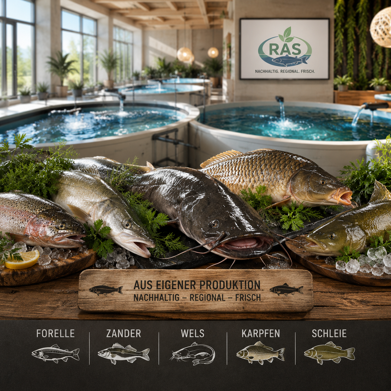 B2B Frischer Fisch