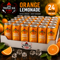 TRIPLE SIX FIRE – Orange Lemonade 4x24 Stück, 96 Dosen