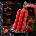 B2B Erdbeer-Eis – Premium Wassereis aus echten Erdbeer - 20 Stück / Karton