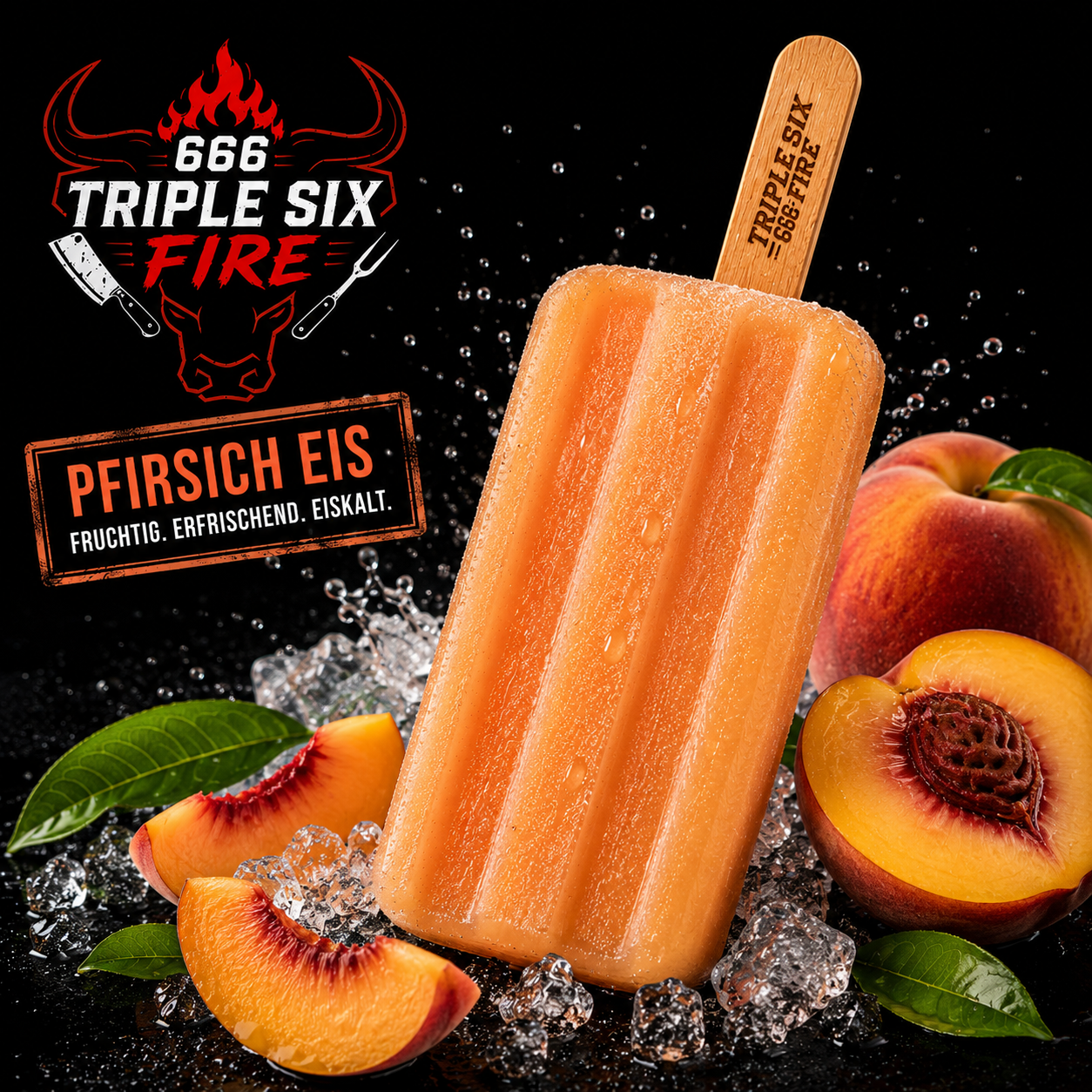 Triple Six Fire Pfirsich Eis