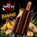 Triple Six Fire Banane Eis mit Schokoladenüberzug