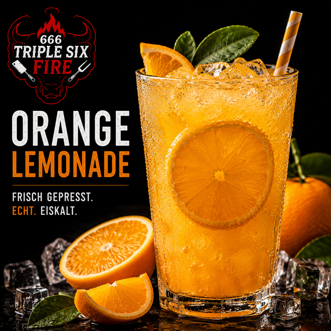 Orangen Limonade